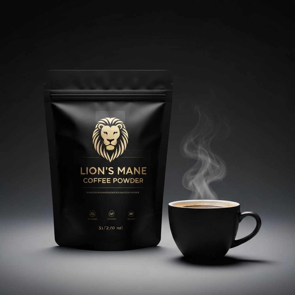Lion's Mane Coffee Powder